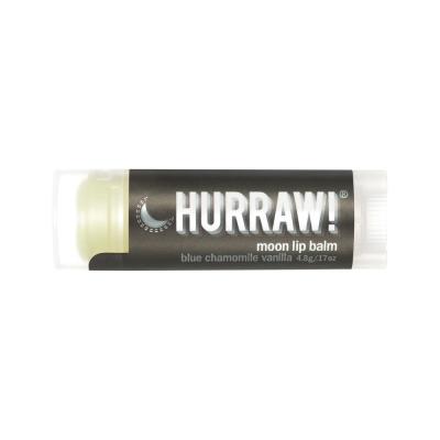 Hurraw! Organic Lip Balm Moon (Blue Chamomile vanilla) 4.8g